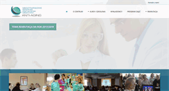 Desktop Screenshot of antiaging.edu.pl