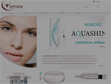 Tablet Screenshot of antiaging.com.pl